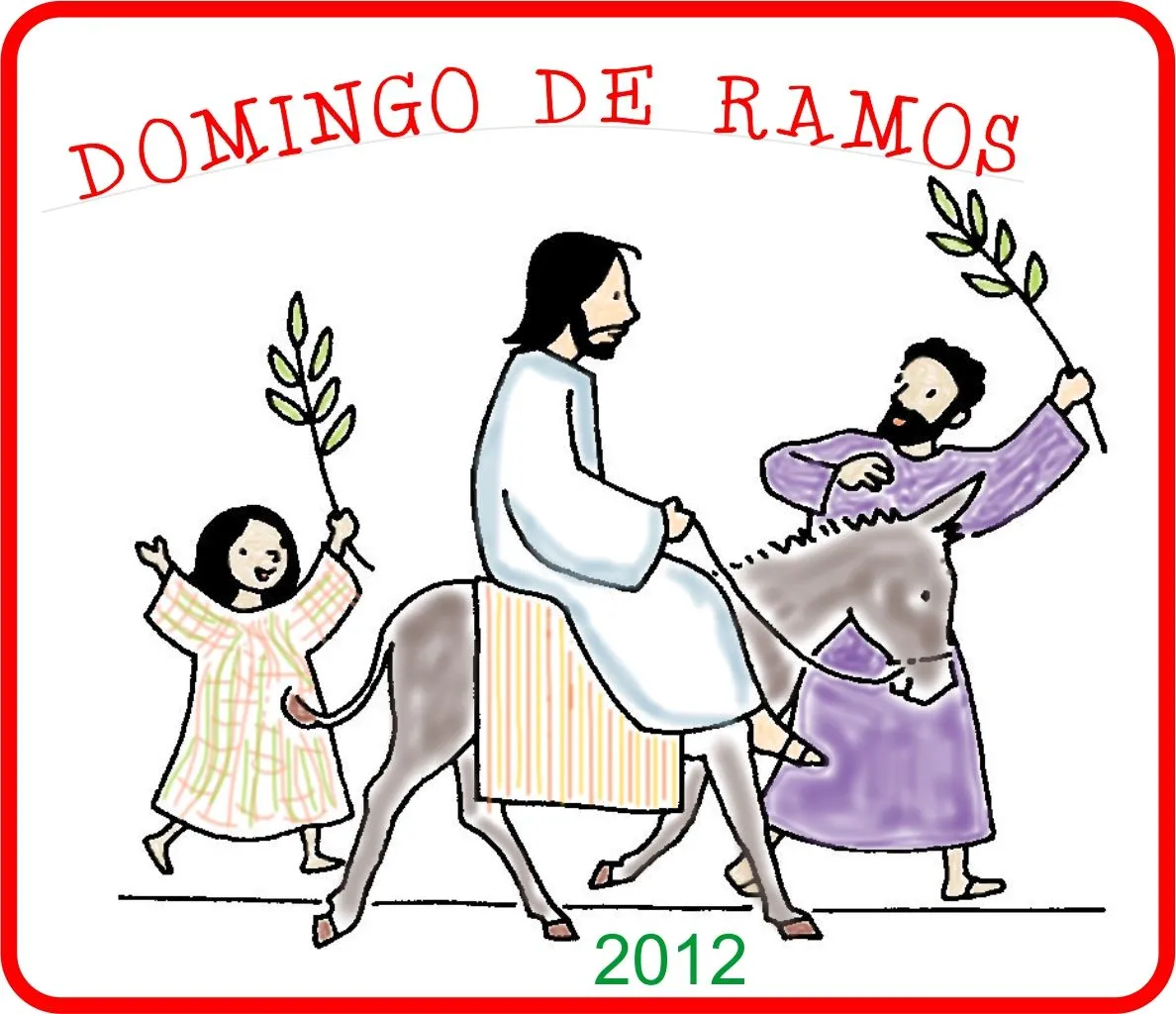 TARJETAS Y ORACIONES CATOLICAS: DOMINGO DE RAMOS NIÑOS