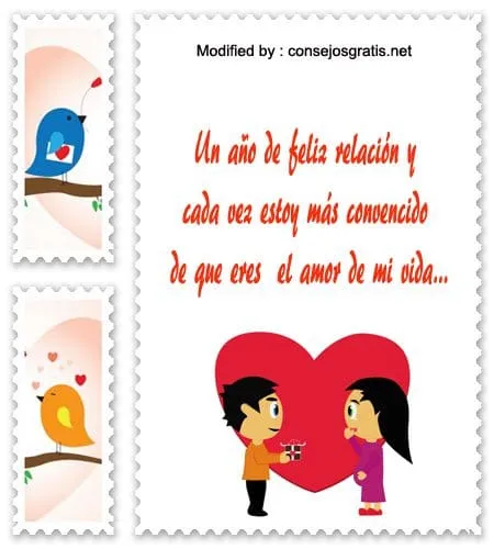 Tarjetas con palabras de amor para aniversario de novios | 10.000 ...
