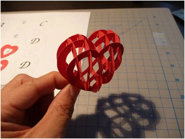 Valentine's Day Pop UP Card: 3D Heart Tutorial | Creative Pop Up Cards