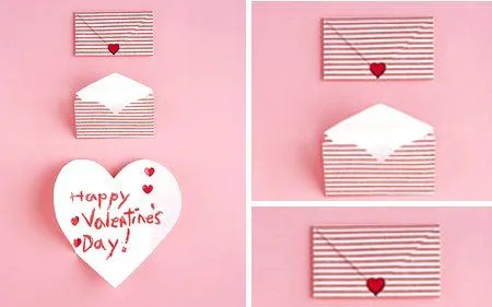 Tarjetas y postales de Amor : Arma una carta de amor en San Valentin