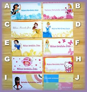 Tarjetas de presentacion de fiestas infantiles - Imagui