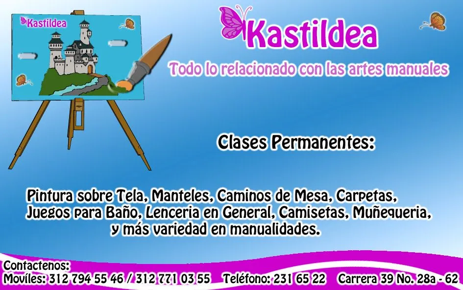 Tarjetas de presentación para manualidades - Imagui