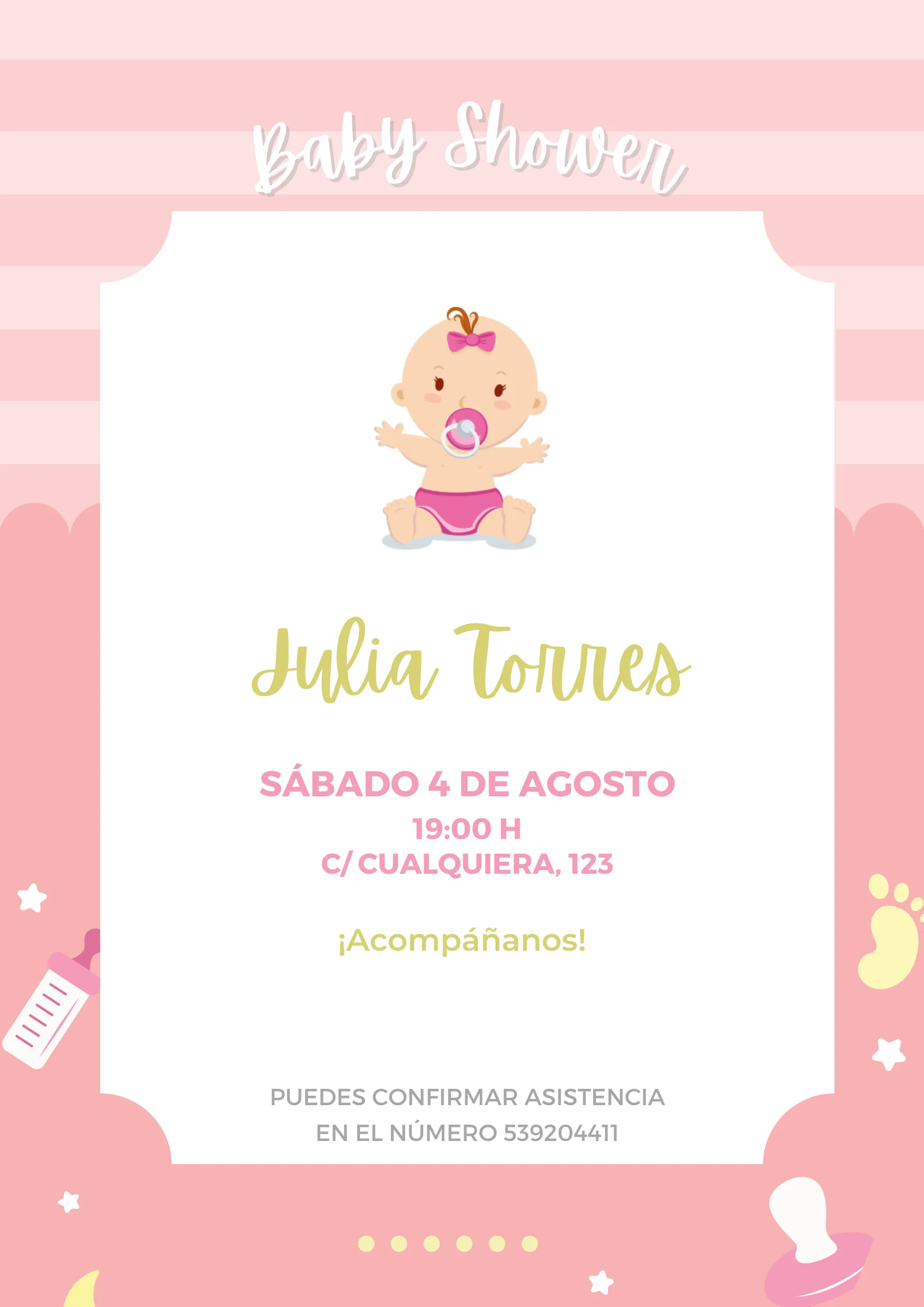 Tarjetas de Princesas para Personalizar e Imprimir (Gratis) - Fledita