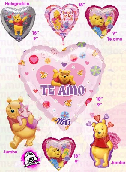 Dibujos de amor oso Winnie Pooh te amo - Imagui