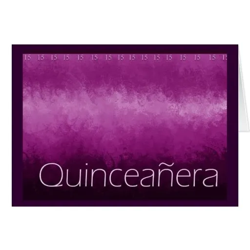 Tarjetas Quinceanera | Invitaciones Quinceanera | Postales Quinceanera