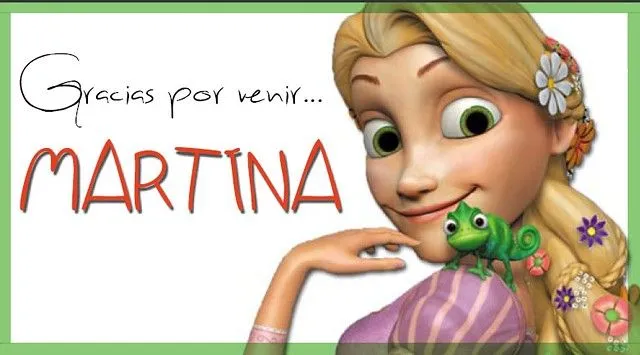 Tarjeta infantil rapunzel | Flickr - Photo Sharing!