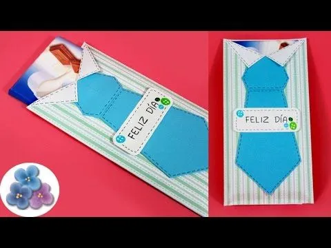 Como Hacer Tarjetas para Regalar Chocolates Regalo para Hombres ...