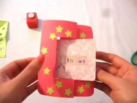 Tarjetita original tipo flip - YouTube