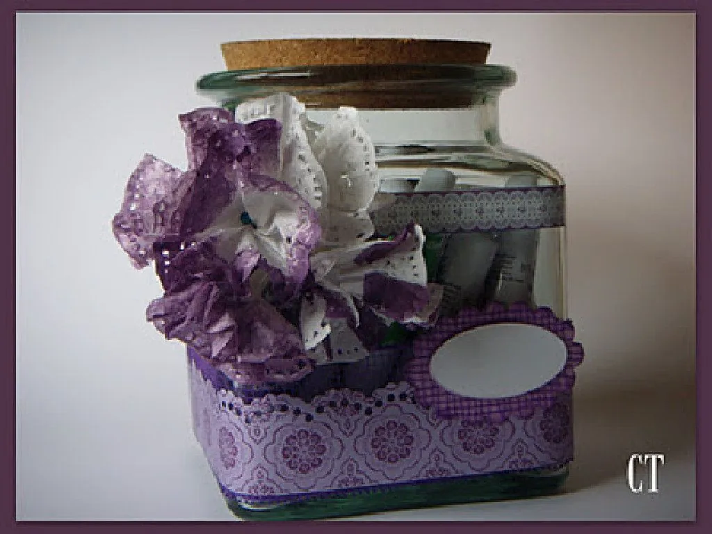 decorar tarros | Aprender manualidades es facilisimo.