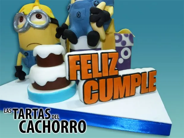 Tarta 3D minions | Las tartas del cachorro