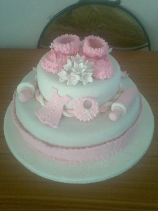 Torta para baby shower niñas - Imagui