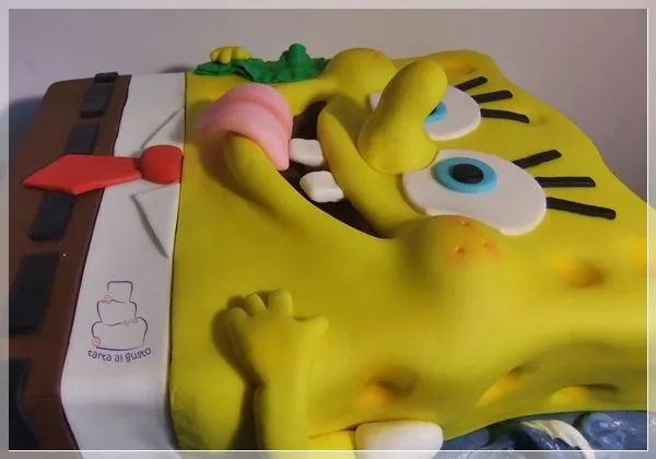 Tarta Bob Esponja 3D | Tarta al gusto