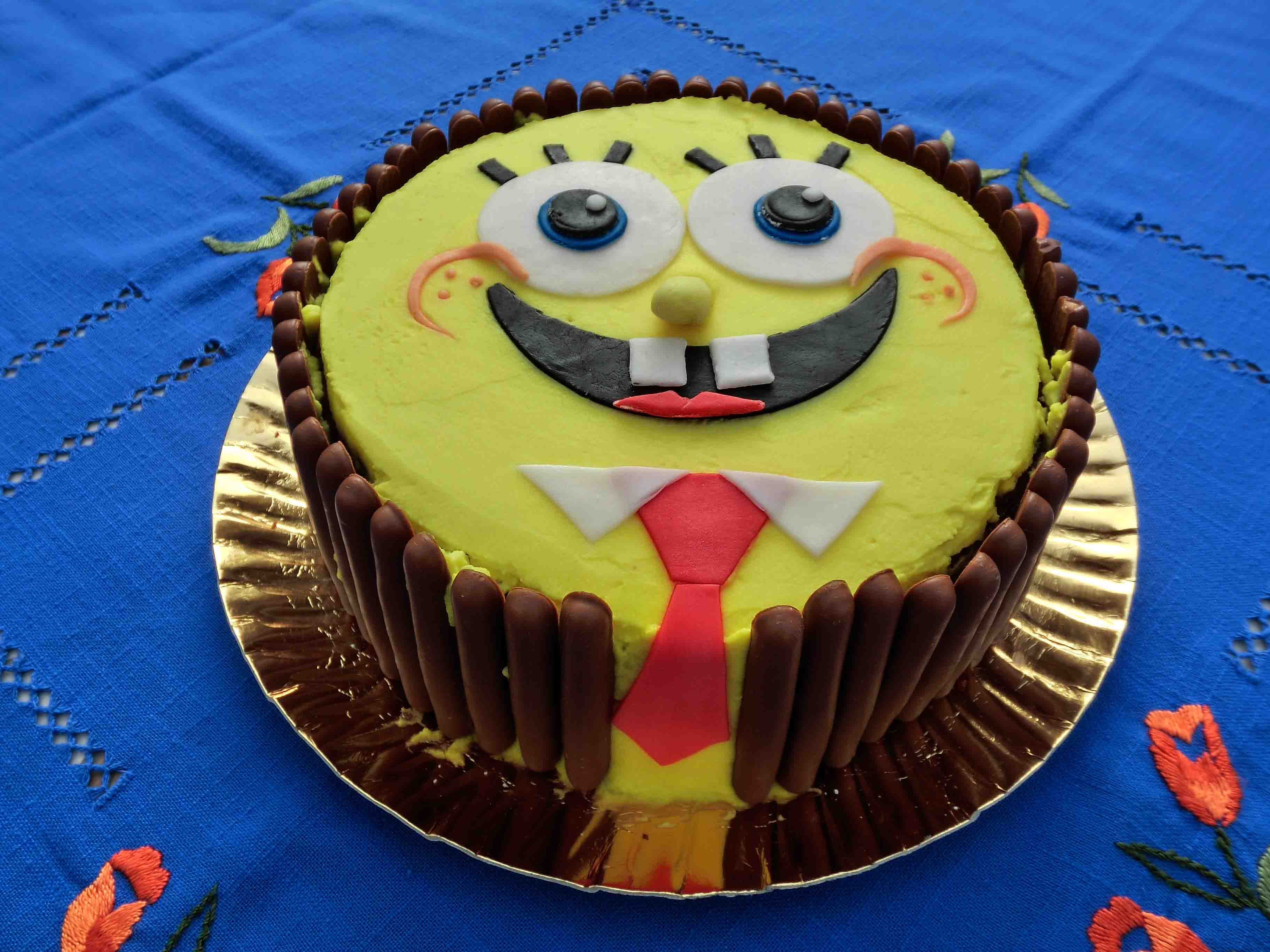 Tarta Bob Esponja | dulzeka.