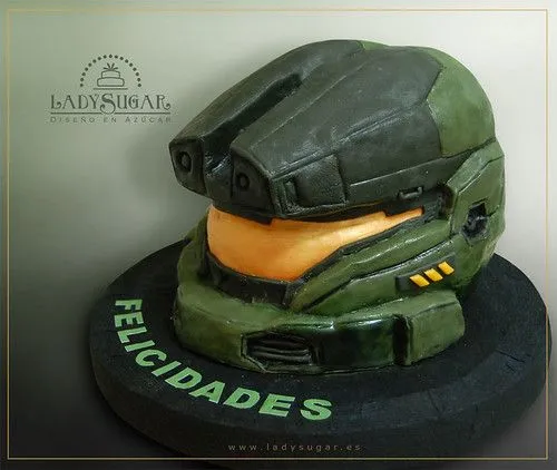 Tarta casco Halo III - a photo on Flickriver