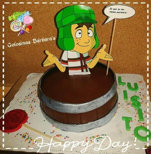 Tarta El chavo del 8 | Tartas de Fondant | Pinterest