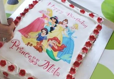 Tarta de cumpleaños para tu Princesa | Fiestas infantiles y ...