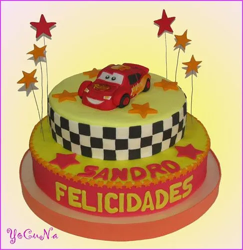 TARTA DECORADA RAYO MCQUEEN | Flickr - Photo Sharing!