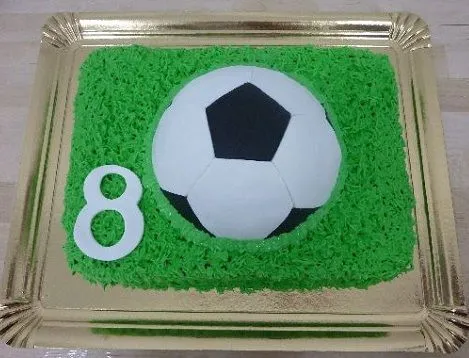 Tarta de fútbol