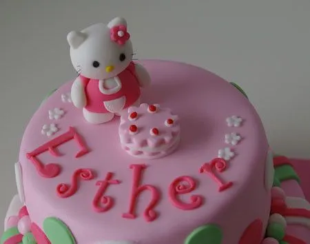 Tarta Hello Kitty fondant | Flickr - Photo Sharing!