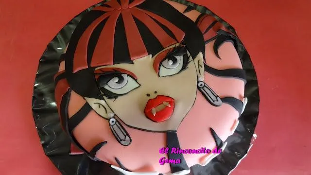 Tarta monster high (vampiresa) - Paperblog