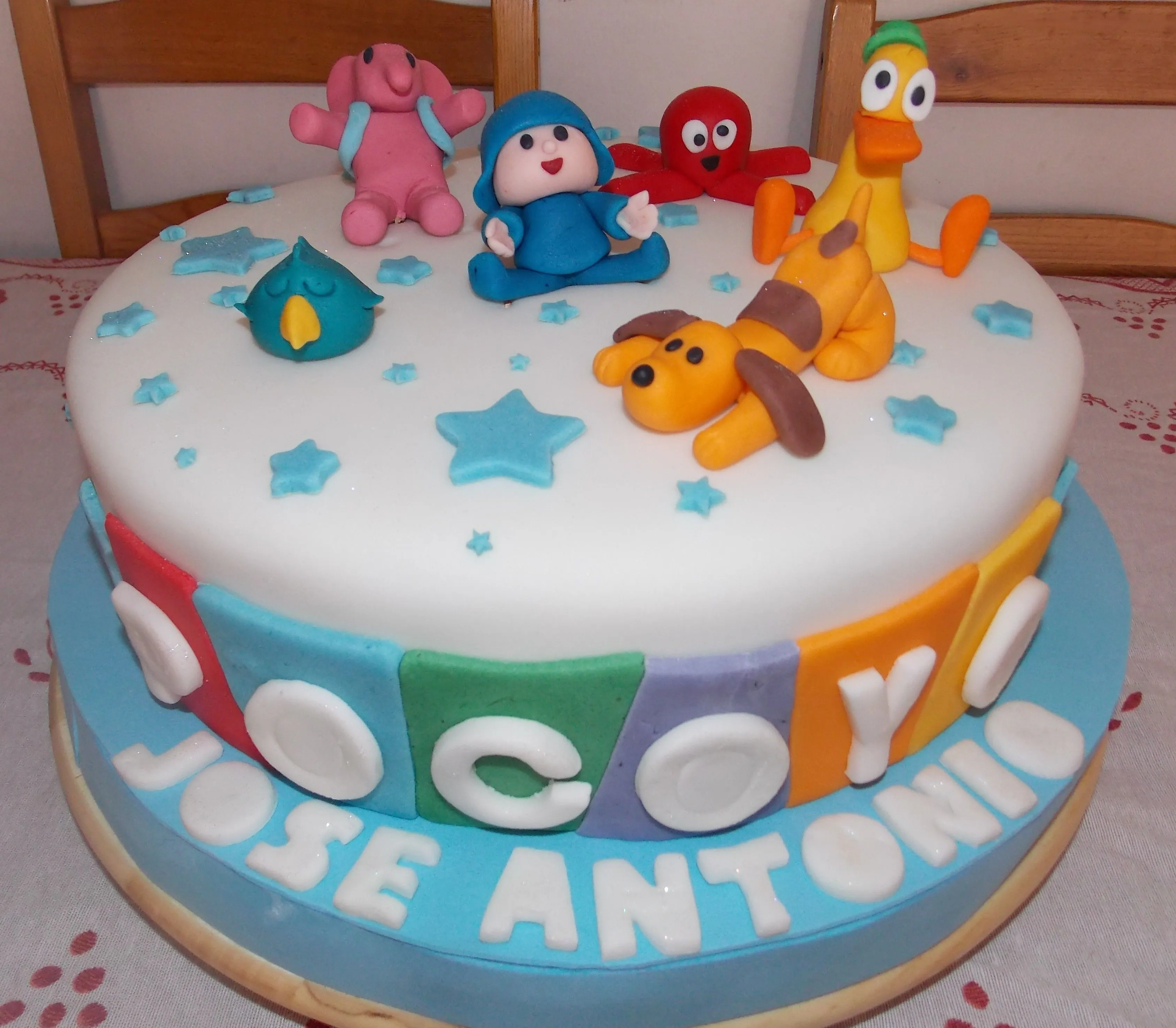 Tarta pocoyo | Tartas de Fondant Madrid