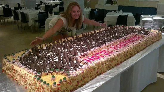 Tarta sorpresa del chef - Picture of Fiesta Park Hotel, Benidorm ...