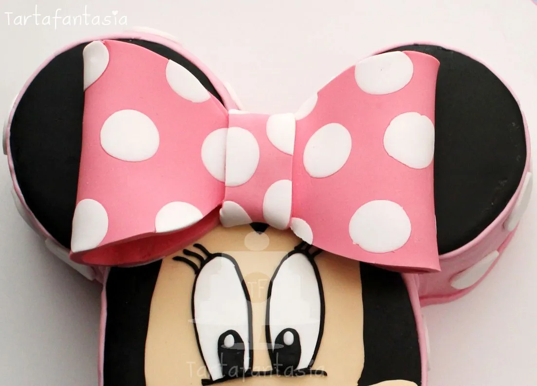 TartaFantasía: Paso a Paso Tarta Minnie Mouse