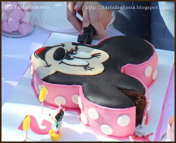 TartaFantasía: Tarta Minnie Mouse