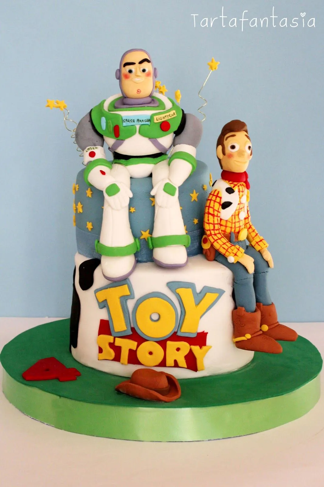 TartaFantasía: Tarta Toy Story para mi Ana