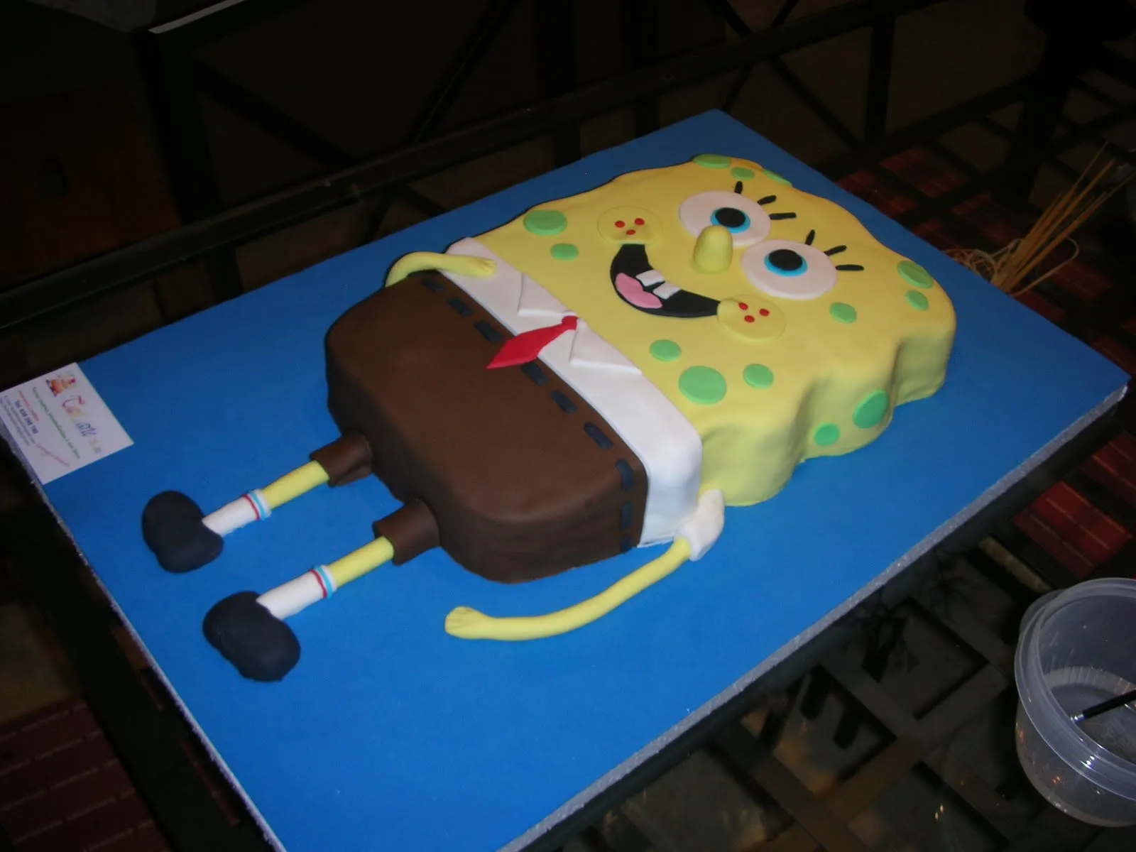 Tartarte Madrid: Tarta bob esponja