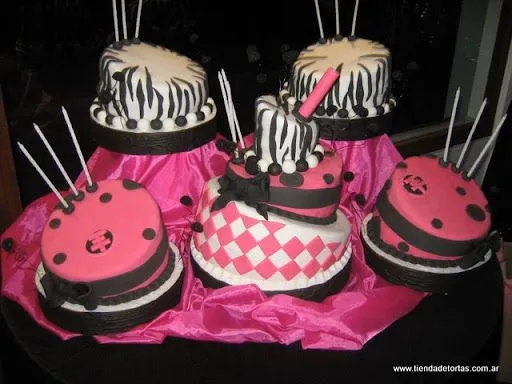 Tartas de Animal Print de 15 años - Imagui