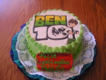 Tartas de Ben 10 decoradas - Imagui