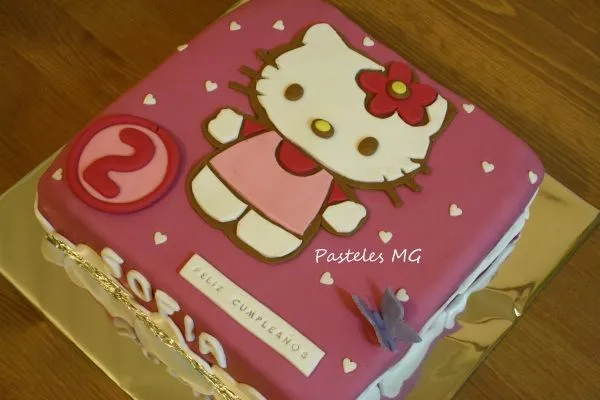 Tartas de cumpleaños Hello Kitty - Imagui