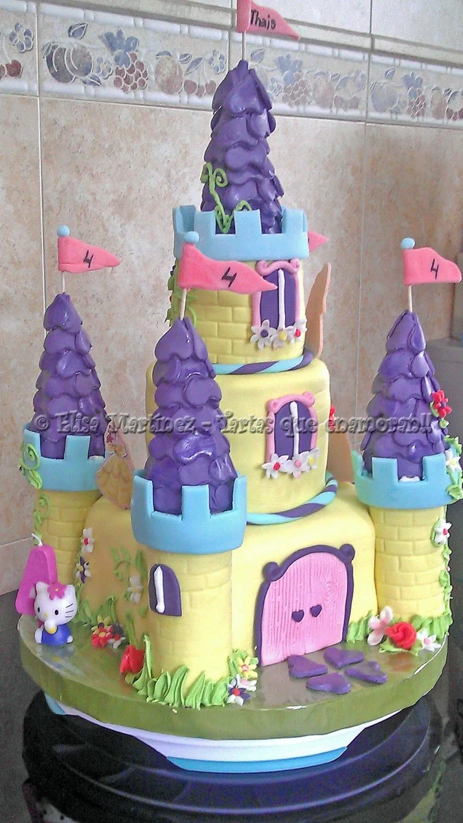 Tartas que enamoran!!: Pastel Castillo Princesas Disney