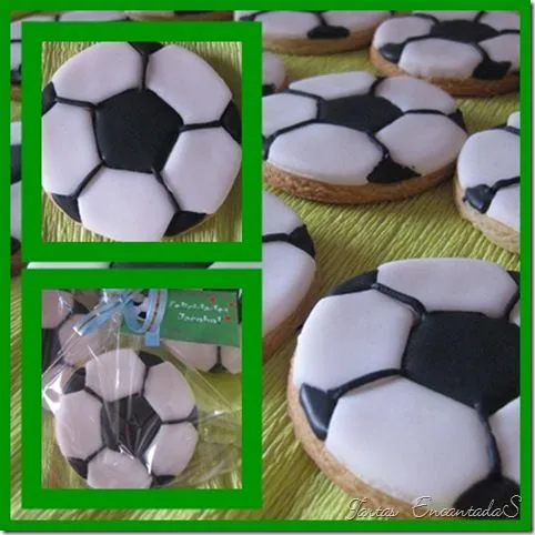 Tartas EncantadaS: Galletas “Balón de Futbol”