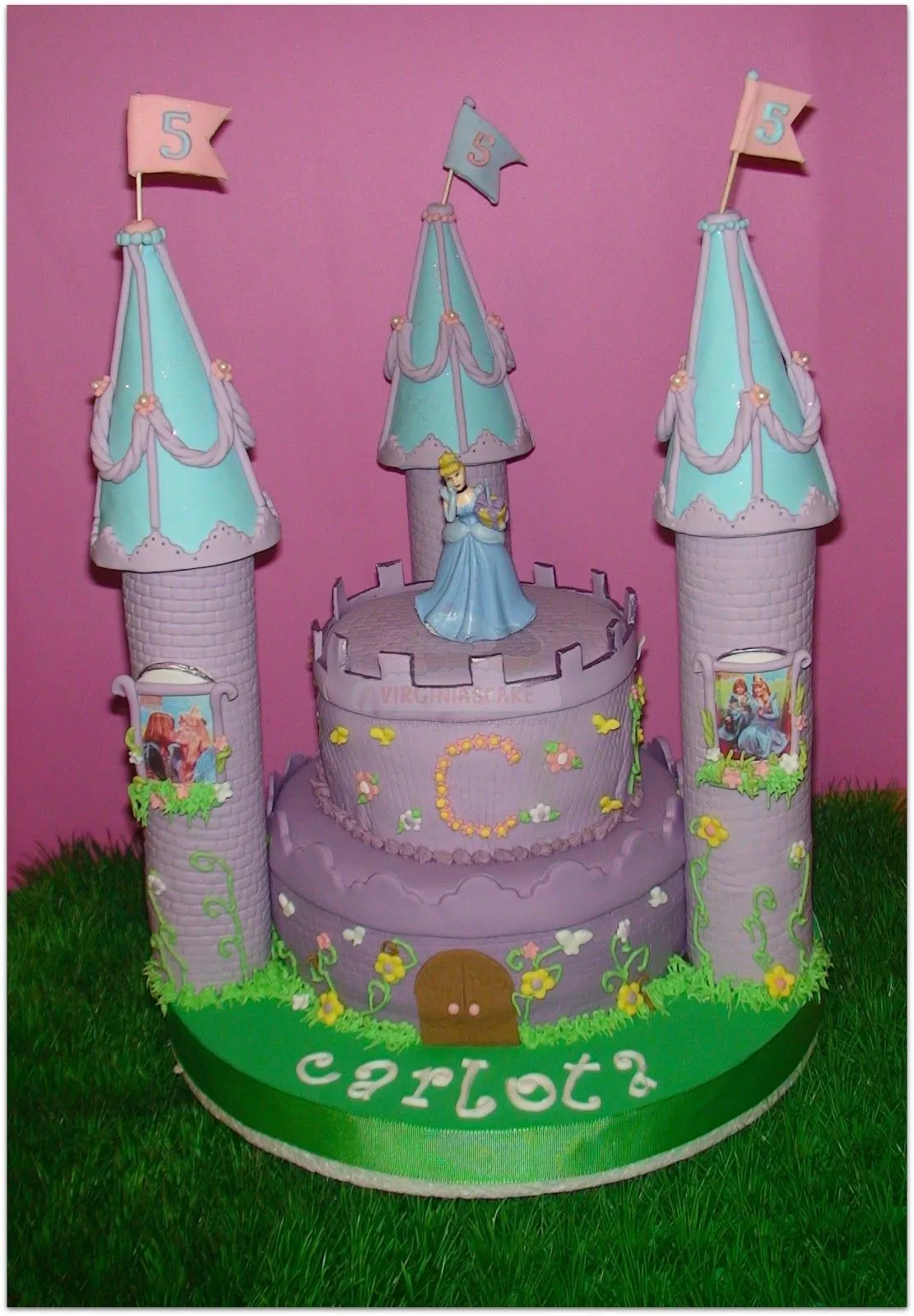 Tartas y Galletas decoradas con fondant, Infantiles