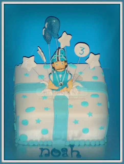Tartas y Galletas decoradas con fondant, Infantiles