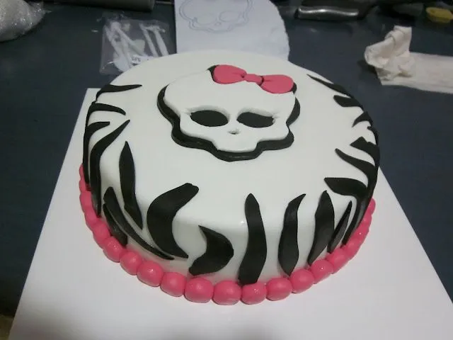 tartas infantiles: Tarta de Monster High