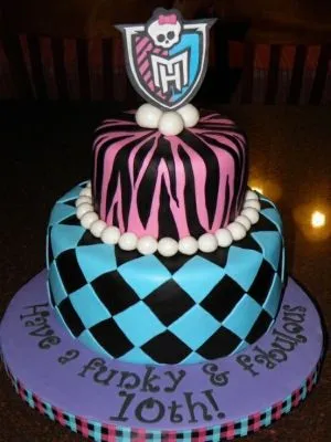 Tartas Monster High para cumpleaños