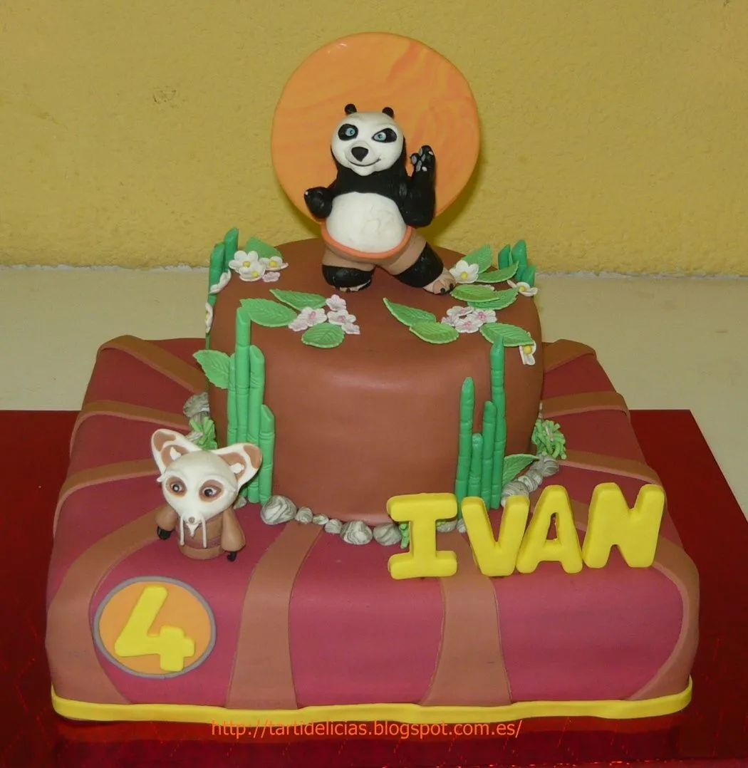 Tartidelicias: Cumpleaños de Iván con Kung Fu Panda