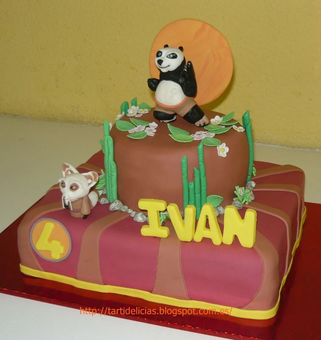 Tartidelicias: Cumpleaños de Iván con Kung Fu Panda