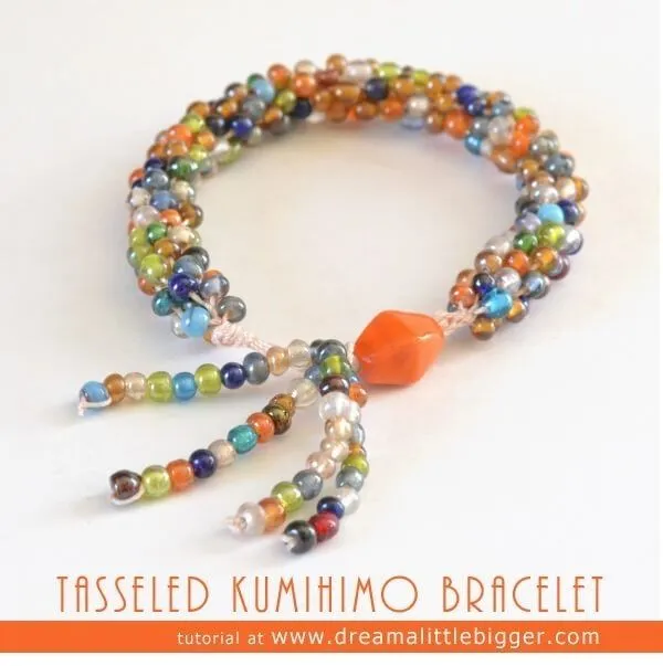Tasseled Kumihimo Braid Tutorial - Dream a Little Bigger