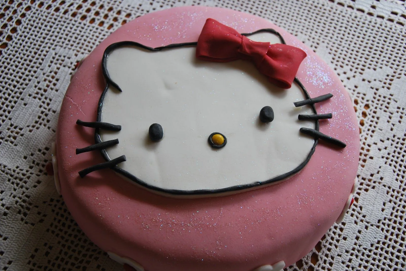 La Tata Conxi: TARTA HELLO KITTY para MARÍA