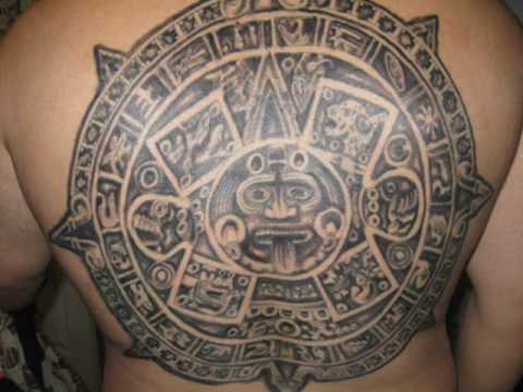 Kieran's Blog: tatuaje del calendario azteca