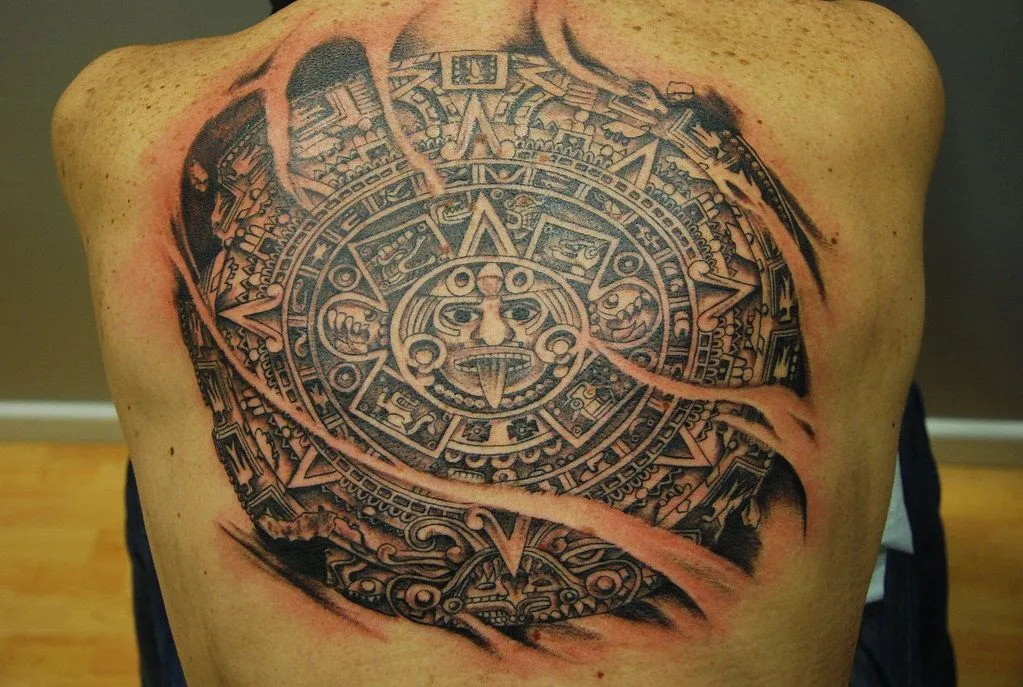 Tattoo calendario maya. | Flickr - Photo Sharing!