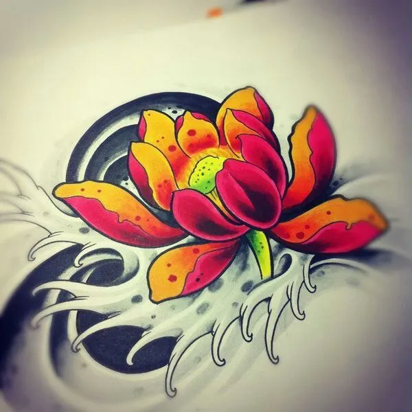 Tattoo Flores on Pinterest | Lotus Flower Tattoos, Flower Tattoo ...