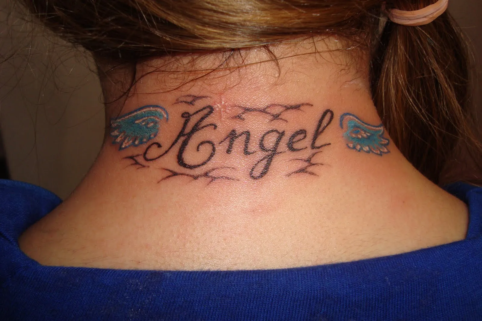 Tattoo Korn por día: mi angel