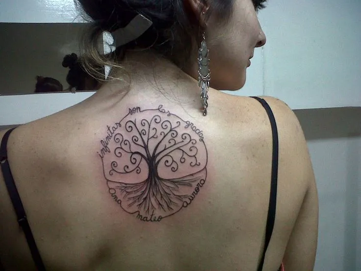 Infinitas son las gracias" Tatuaje arbol de la vida | Tatto´s ...