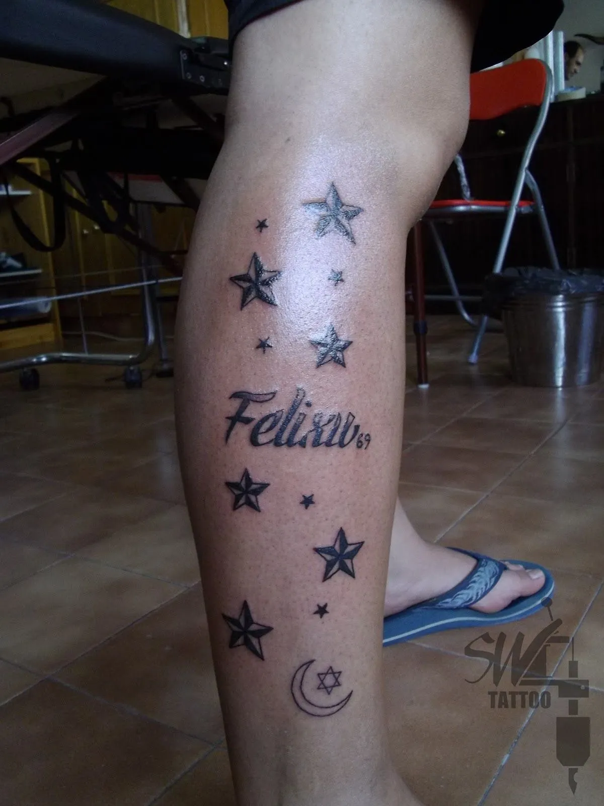 Tattoos de nombres con estrellas - Imagui