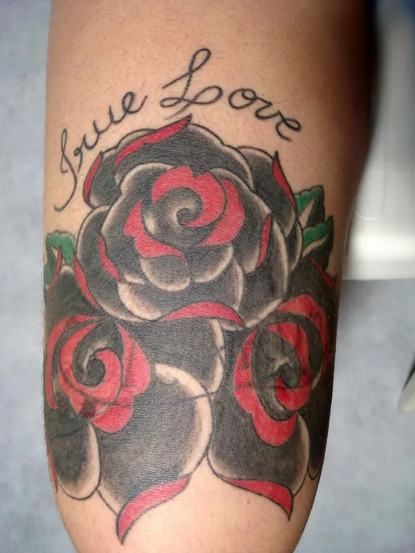 Tattoo rosas negras - Imagui